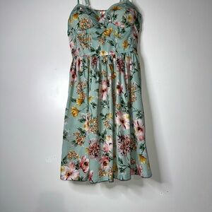 Land of the free floral summer dress